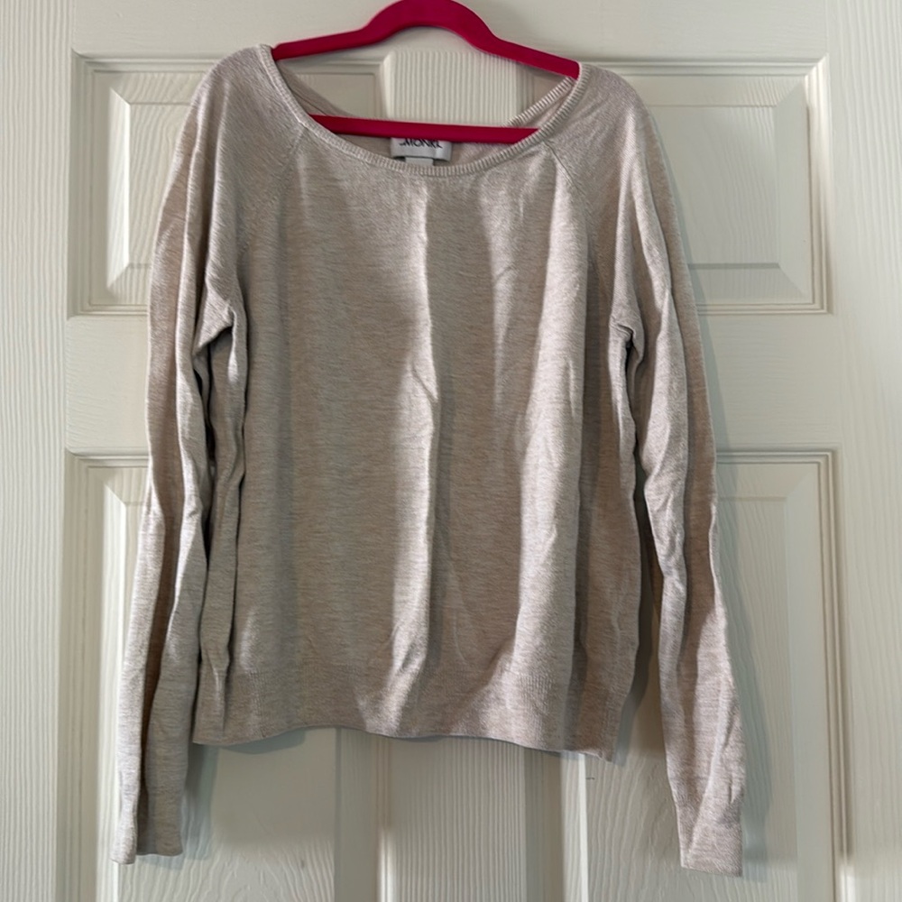 Monki Light Beige Sweater